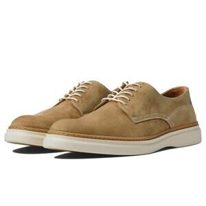 Bruno Magli Sandro Men's Oxford Shoes 9.5 M Beige Nubuck Leather Made in Italy